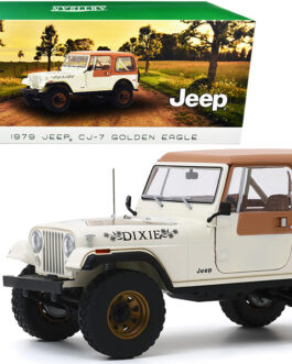 1979 Jeep CJ-7 Golden Eagle “Dixie” Cream 1/18 Diecast Model Car by Greenlight