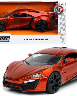 Lykan Hypersport Copper “Hyper-Spec” 1/24 Diecast Model Car by Jada