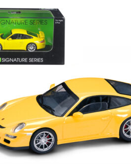 Porsche 911 997 GT3 Yellow Signature Series 1/43 Diecast Model Car by Road Signature