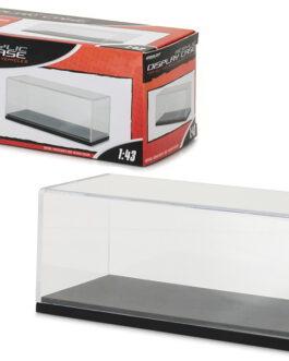 Acrylic Display Show Case with Plastic Base for 1/43 Scale Model Cars by Greenlight