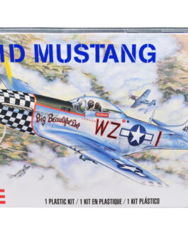 Level 4 Model Kit North American P-51D Mustang Fighter Aircraft 1/48 Scale Model by Revell