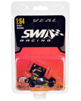 Winged Sprint Car #1 Jamie Veal “SWI Earthworks” SWI Engineering Racing Team (2022) 1/64 Diecast Model Car by ACME