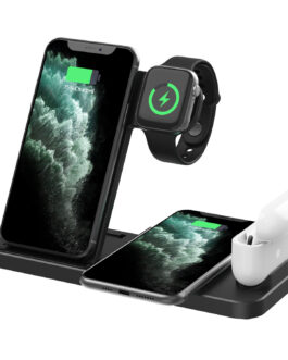 Popular mobile phone wireless charger 18W fast charge for 12/13/14 headset watch compatible with Android phone