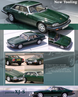 Jaguar XJ-S RHD (Right Hand Drive) British Racing Green 1/64 Diecast Model Car by Inno Models