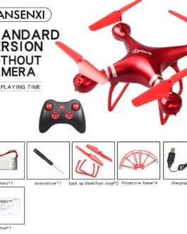 LF608 Wifi FPV RC Drone Quadcopter with 0.3MP/2.0MP/5.0MP Camera Get the Longer Playing Time Red without camera