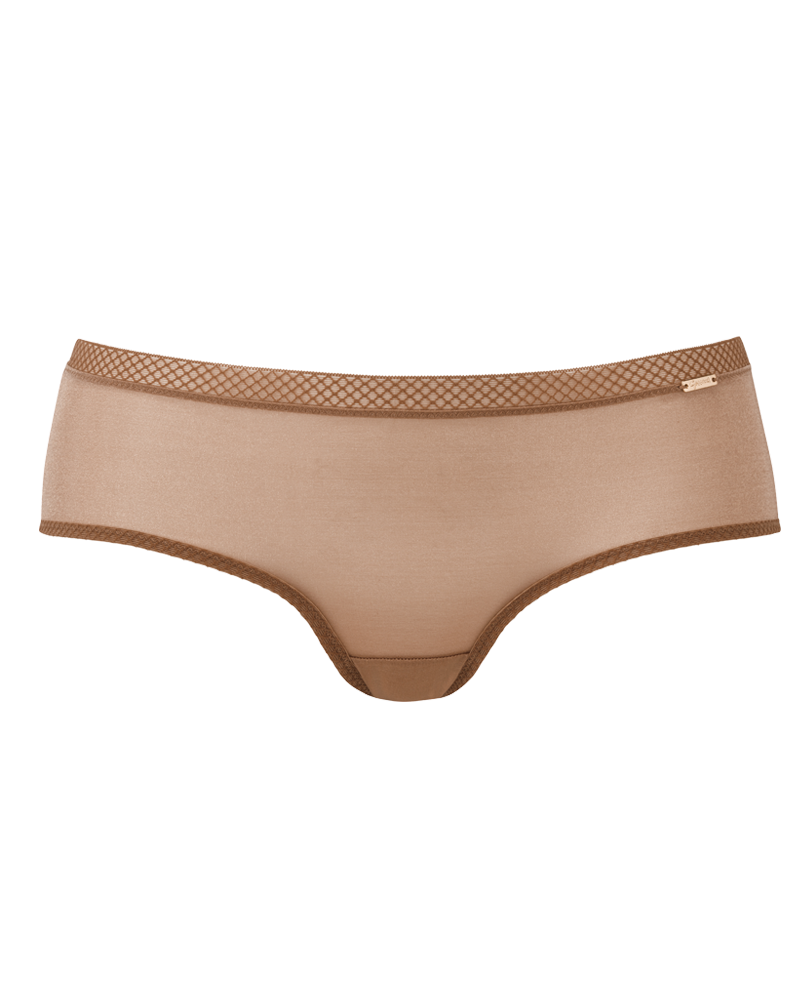 Gossard Glossies Sheer See Through Shorts Panty Bronze - HiRizzi.com ...