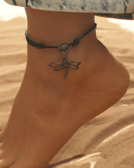 Dragonfly Cham Anklet Ankle Bracelet