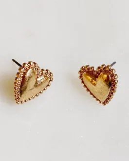 Perfect Heart Earrings Set Of 3