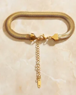 Alonna – 6mm Women’s Herringbone Bracelet