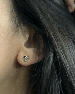 Maks – Cluster Flower Earrings