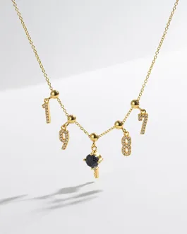 Serviten – Charm & Letter Personalised Necklace & Bracelet