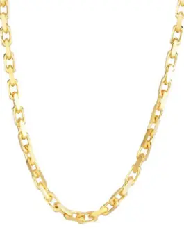 14k Yellow Gold French Cable Link Chain 4.8 mm