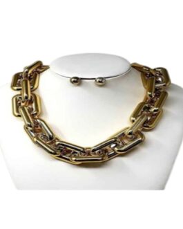 CHUNKY CHAIN NECKLACE SET
