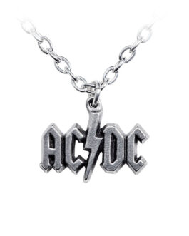 AC/DC: Lightning Logo Necklace Pendant
