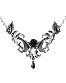 Baroque Rose Necklace