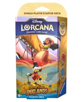 Disney Lorcana: Into the Inklands Starter Deck (Ruby & Sapphire)