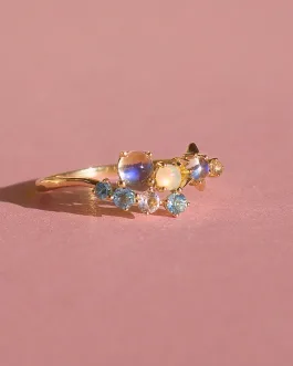 Aherz – Cluster Opal Ring