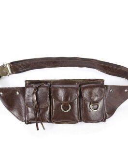 Rossie Viren  Vintage Brown Waist  Shoulder Bag