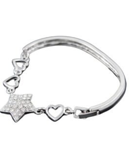 Studded star bracelet