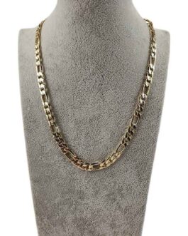 FROSTED CONCAVE CHAIN NECKLACE