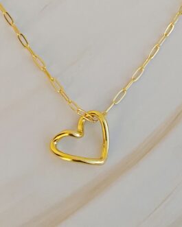 Heart And Chain Necklace