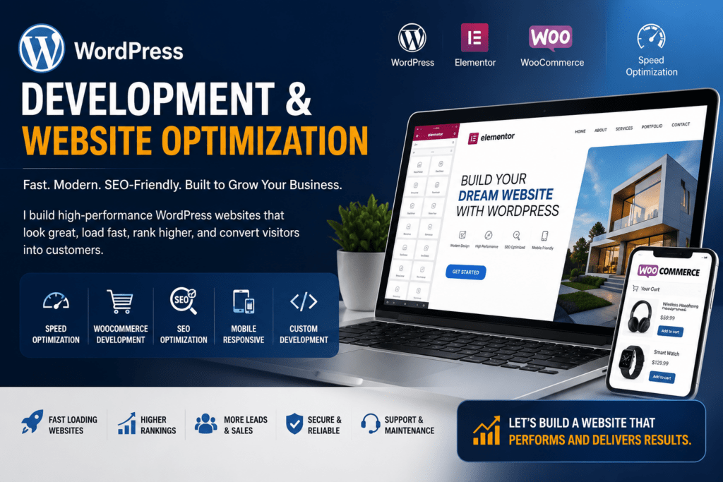 WordPress Development and Website Optimization